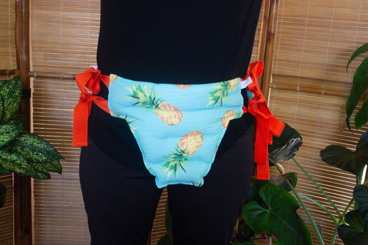 Lupin Heat Pack - Two Piece - Pineapples orange