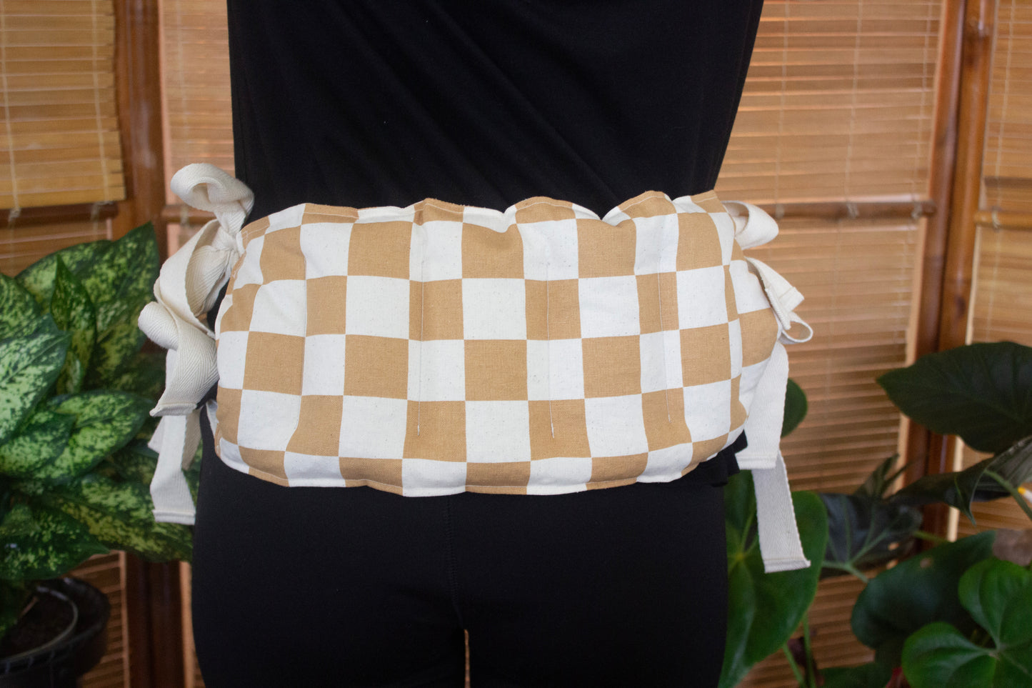 Lupin Heat Pack - Two Piece - Beige Checks