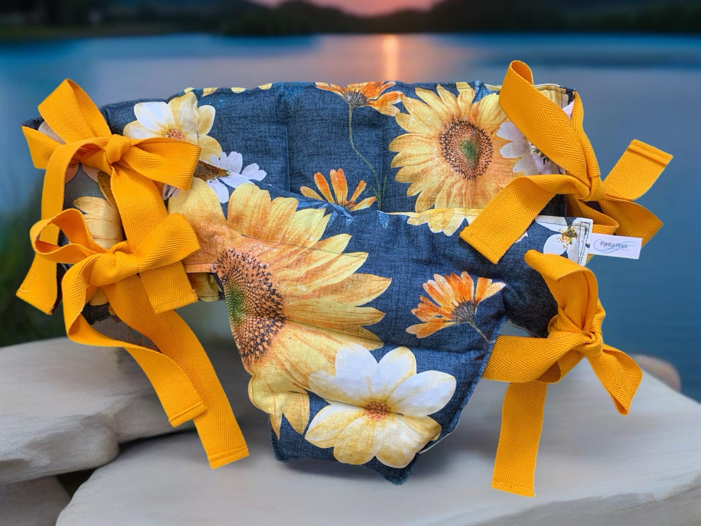 Lupin Heat Pack - Two Piece - Denim Sunflowers