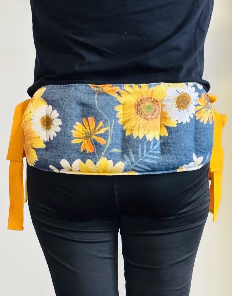 Lupin Heat Pack - Two Piece - Denim Sunflowers