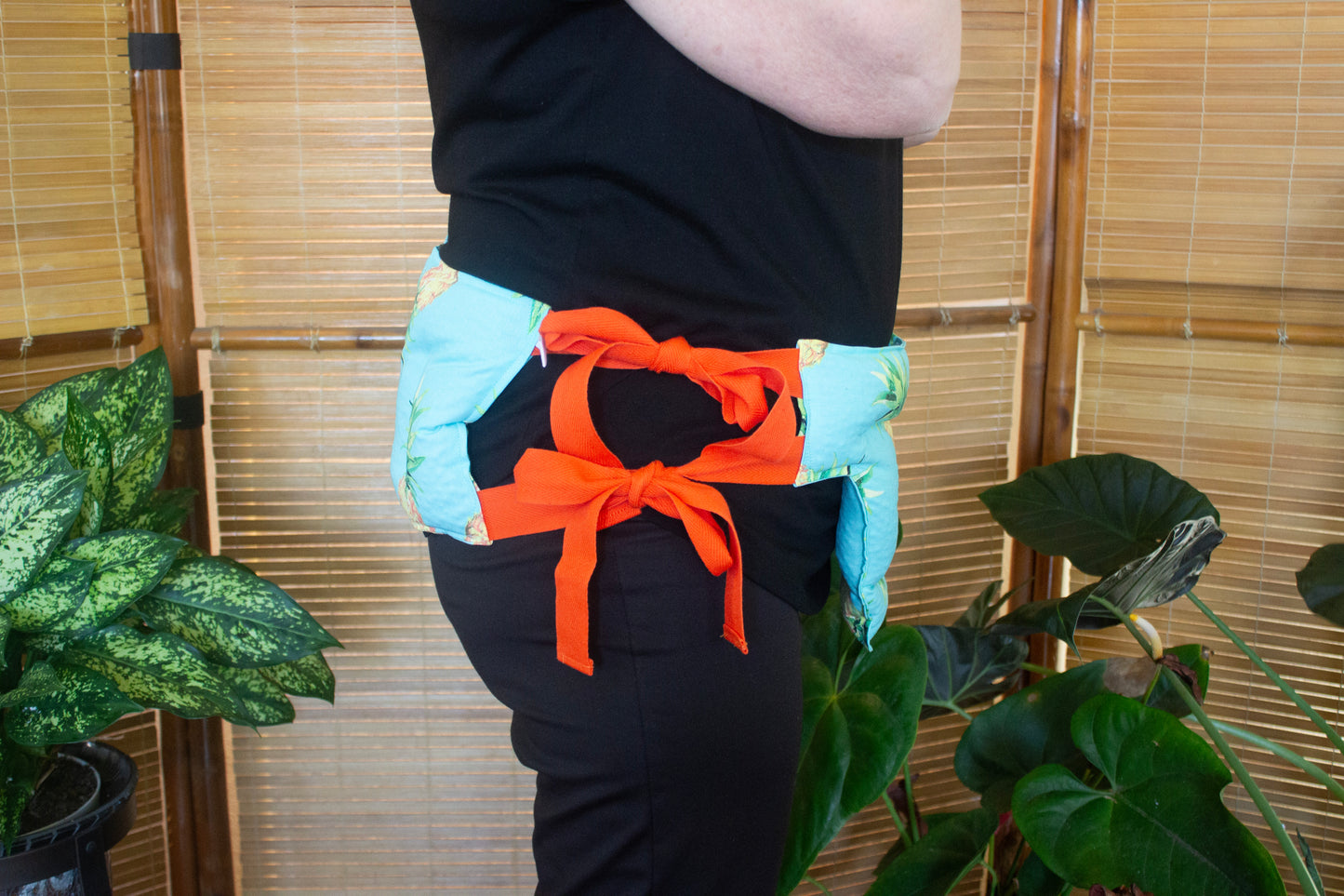 Lupin Heat Pack - Two Piece - Pineapples orange